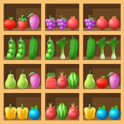 Symbol von Fruit Sort Puzzle